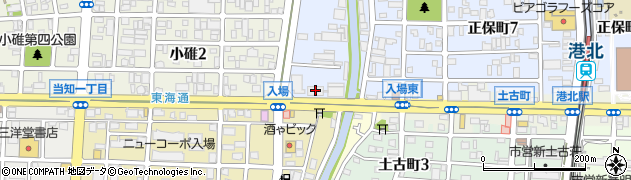 ＮＤＳ名古屋支店周辺の地図