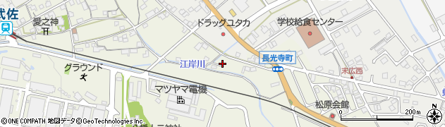 滋賀県近江八幡市長光寺町151周辺の地図