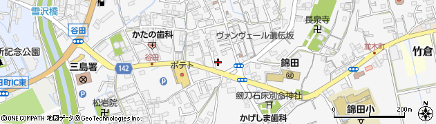 美洗館　谷田店周辺の地図