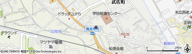 滋賀県近江八幡市長光寺町752周辺の地図