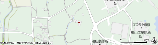 岡山県勝田郡奈義町柿1731周辺の地図