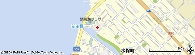 滋賀県守山市水保町1389周辺の地図