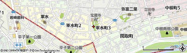 西八幡神社周辺の地図