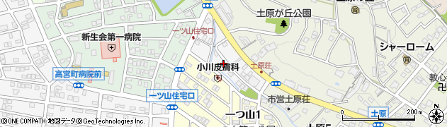 愛知県名古屋市天白区山郷町周辺の地図
