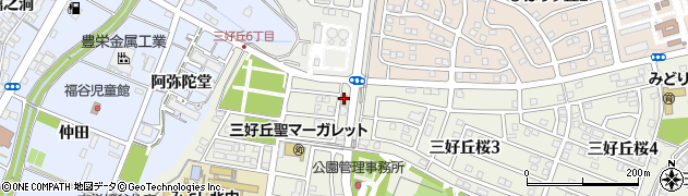 ファミリーマート三好丘桜店周辺の地図