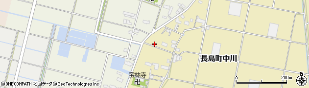 三重県桑名市長島町中川667周辺の地図