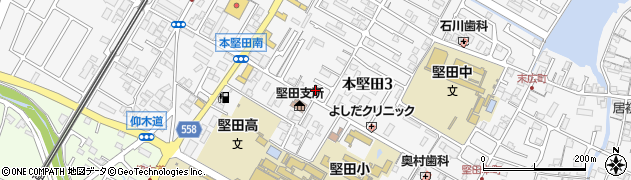 大津市社会福祉事業団堅田すこやかヘルパーステーション周辺の地図