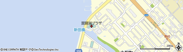 ホテル琵琶湖プラザ周辺の地図