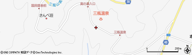 島根県大田市三瓶町志学932周辺の地図