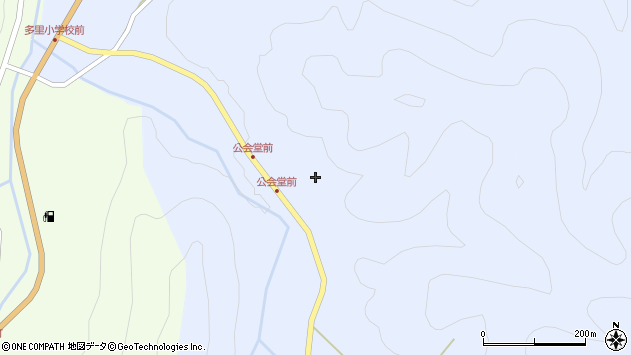 〒689-5226 鳥取県日野郡日南町湯河の地図