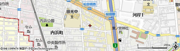 愛知県名古屋市瑞穂区明前町4周辺の地図