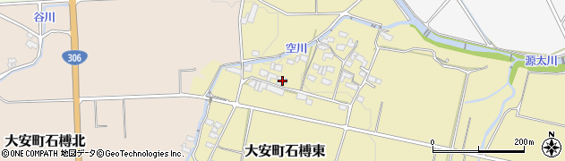 三重県いなべ市大安町石榑東356周辺の地図