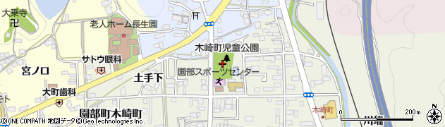 木崎町公園周辺の地図