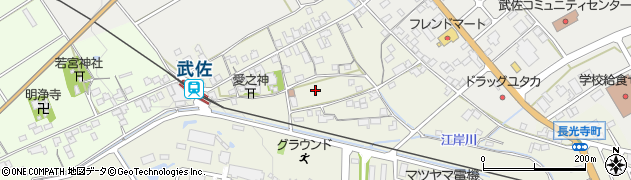 滋賀県近江八幡市長光寺町周辺の地図