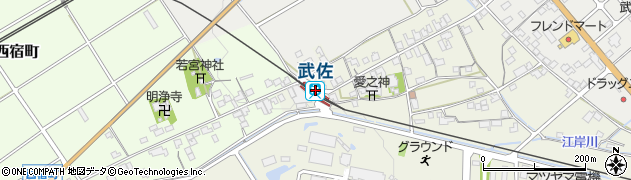 滋賀県近江八幡市長光寺町59周辺の地図