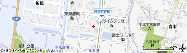 愛知県豊田市花本町井前周辺の地図