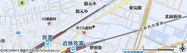 アパッシュ弥富店周辺の地図