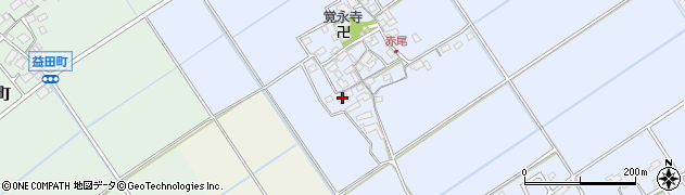 滋賀県近江八幡市赤尾町356周辺の地図