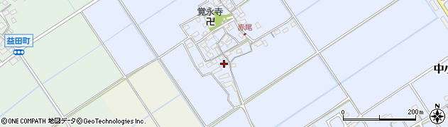 滋賀県近江八幡市赤尾町352周辺の地図