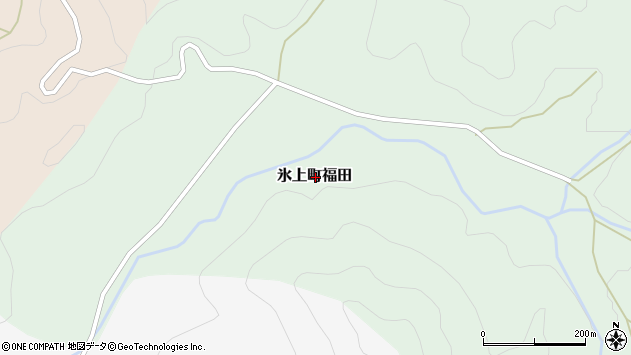 〒669-3583 兵庫県丹波市氷上町福田の地図
