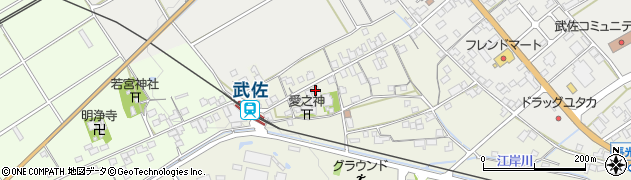 滋賀県近江八幡市長光寺町76周辺の地図