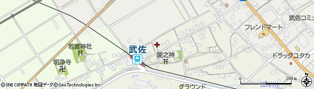 滋賀県近江八幡市長光寺町45周辺の地図