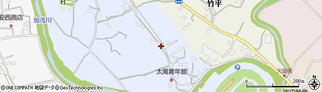 千葉県鴨川市太尾周辺の地図