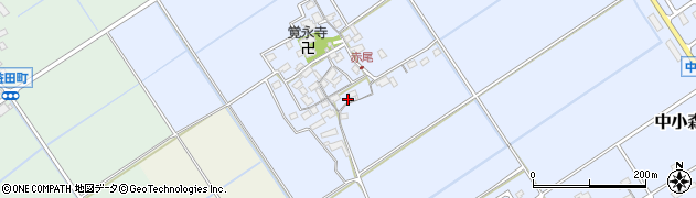滋賀県近江八幡市赤尾町384周辺の地図