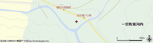兵庫県宍粟市一宮町東河内1050周辺の地図