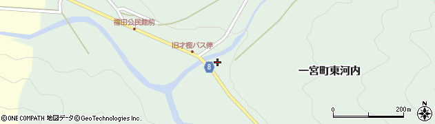 兵庫県宍粟市一宮町東河内1925周辺の地図