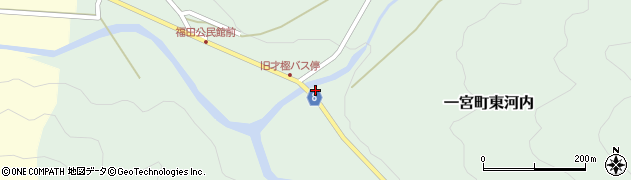 兵庫県宍粟市一宮町東河内1927周辺の地図