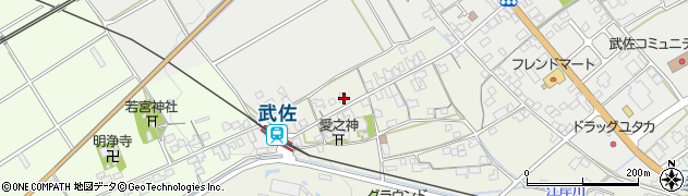 滋賀県近江八幡市長光寺町36周辺の地図