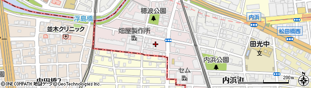 愛知県名古屋市瑞穂区浮島町13周辺の地図