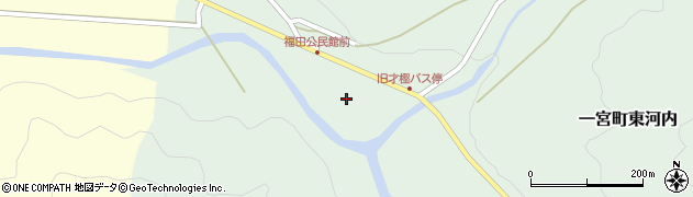 兵庫県宍粟市一宮町東河内1056周辺の地図