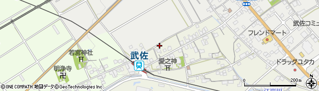 滋賀県近江八幡市長光寺町42周辺の地図