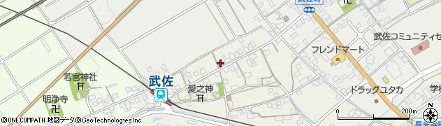滋賀県近江八幡市長光寺町26周辺の地図