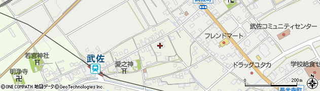 滋賀県近江八幡市長光寺町91周辺の地図