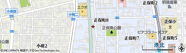 神崎産業株式会社名古屋事業所周辺の地図