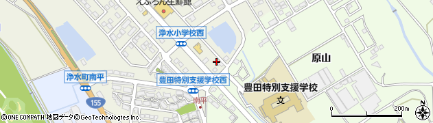 ドミノ・ピザ　豊田浄水町店周辺の地図