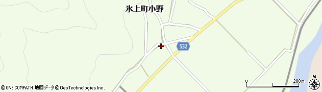 兵庫県丹波市氷上町小野219周辺の地図