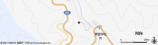 愛知県北設楽郡設楽町川向三ゲンヤ周辺の地図