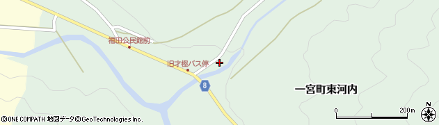 兵庫県宍粟市一宮町東河内1088周辺の地図