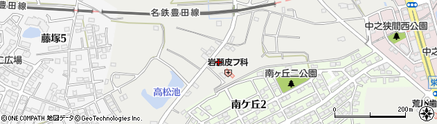 カワニシ調剤薬局日進折戸店周辺の地図