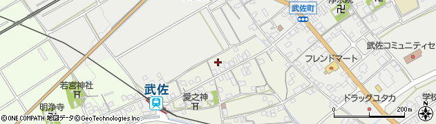 滋賀県近江八幡市長光寺町25周辺の地図