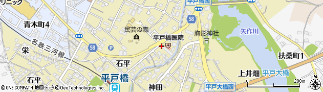 あいち調剤薬局平戸橋駅前店周辺の地図