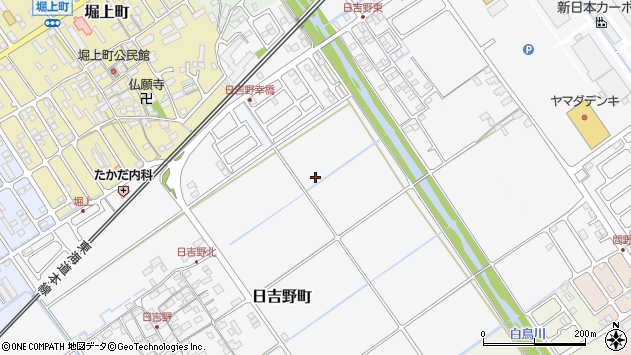 〒523-0033 滋賀県近江八幡市日吉野町の地図