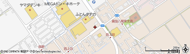 バーミヤン 近江八幡店周辺の地図