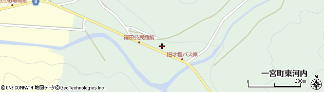 兵庫県宍粟市一宮町東河内1065周辺の地図