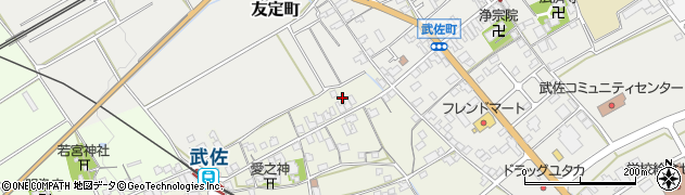 滋賀県近江八幡市長光寺町14周辺の地図