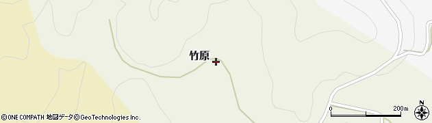 岡山県真庭市竹原60周辺の地図